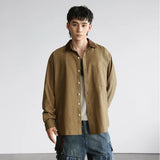 Signature Stylish Oversize Loose Casual Long Sleeve Shirt