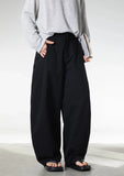 Old Money Style Pleated Wide Leg Suit Pants