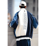 Color Block Detachable Windbreaker Jacket