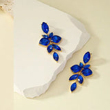 Elegant Sparkling Crystal Stone Drop Earrings