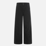 Streetwear Pleated Minimalist Mid Waist Pants