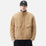American Style Warm Lamb Inner Fur Jacket