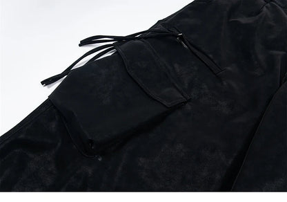 Baggy Loose Wide-leg Cargo Pants