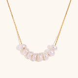 Elegant Korean Pearl Pendant Necklace