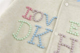 Y2K Women Patchwork Retro Baseball Varsity Jacket