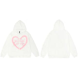 Essential Graffiti Print Hip Hop Hooded Sweatshirt
