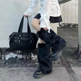 Cozy Plush Leg Warmers