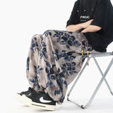 Comfortable Chinese Style Printed Harem Pants
