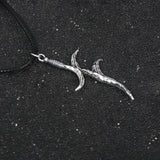 Spectral Steed Black Dagger Necklace