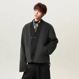 Versatile Double Faced V-Neck Woolen Cardigan