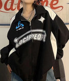 Vintage Zip-Up Women's Sweatshirt
