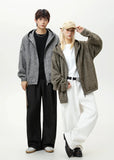 Lazy Style Oversized Mohair Blend Jacket