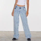 Model wearing the Vintage Vibe Flared Jeans