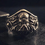 Gothic Handmade Retro Cthulhu Silver Ring