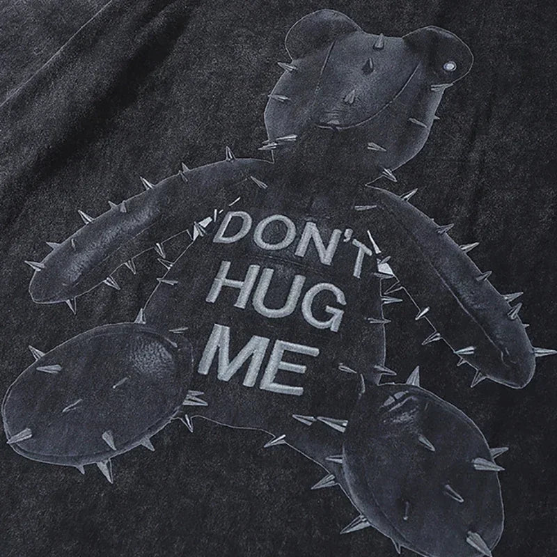 Oversized Vintage Bear Washed T-shirt