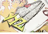 Hipster Graffiti Graphic Hoodie