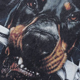 Oversized Vintage Dog Graphic T-Shirt