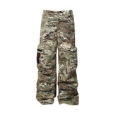 Japanese Style Versatile Camouflage Cargo Pants