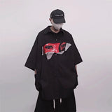 Vintage Hip Hop Punk Oversized Shirt