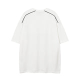 Elevated Oversized Hip Hop Letter Printed Cotton T-Shirt