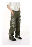 Stylish Retro New Painted Cargo Pants