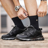 Black Jogging Sports Sneakers