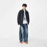 Y2K Vertical Striped Long Sleeve Shirt