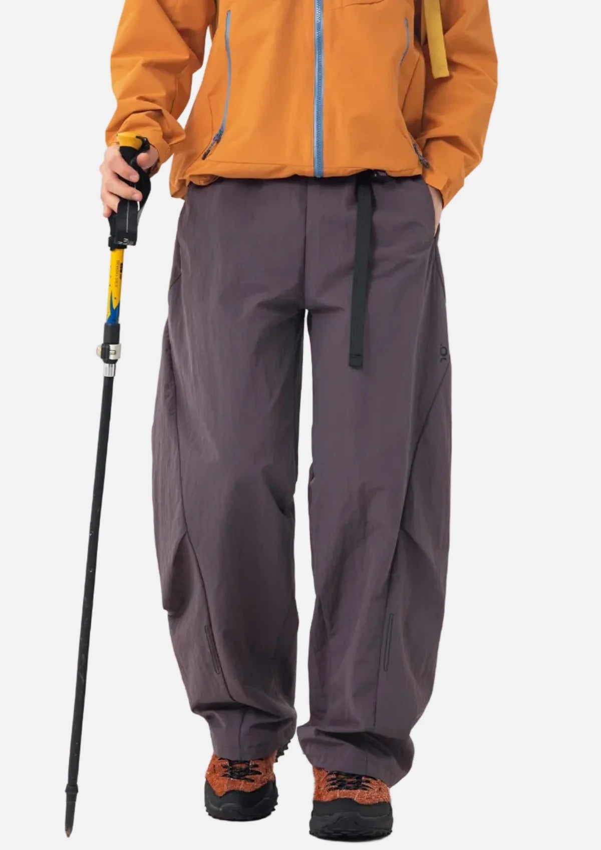 Cozy Water-Resistant Technical J-Cut Windbreaker Pants