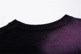 Essential Distressed Letter Graphic Knitted Sweater