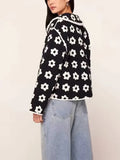 Boho Floral Reversible Padded Jacket