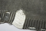Vintage Distressed Loose Knitwear Sweater
