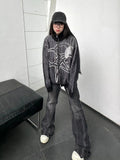 Y2K Vintage Star Jacquard Aesthetic Sweatshirt