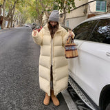 Women's Full Length Puffer Jacket