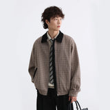 Lightweight Casual Plaid Vintage Comfort Jacket