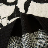 Panda Graphic Print Vintage Sweater