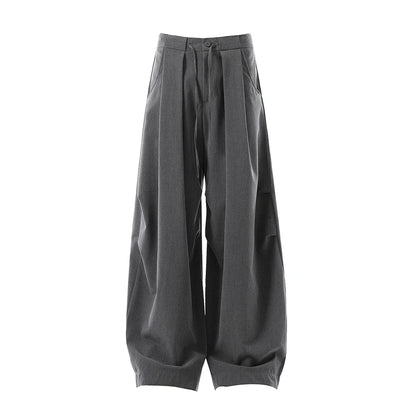 Retro Thin Wide Leg Casual Pants
