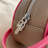 Cross Embroidery Handbag