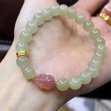 Clear Water Jade Friendship Bracelet