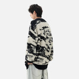 Winter Flexible Geometric Pattern Sweater