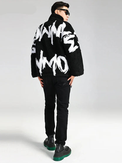Oversized Thickened Warm Faux Fur Jacket