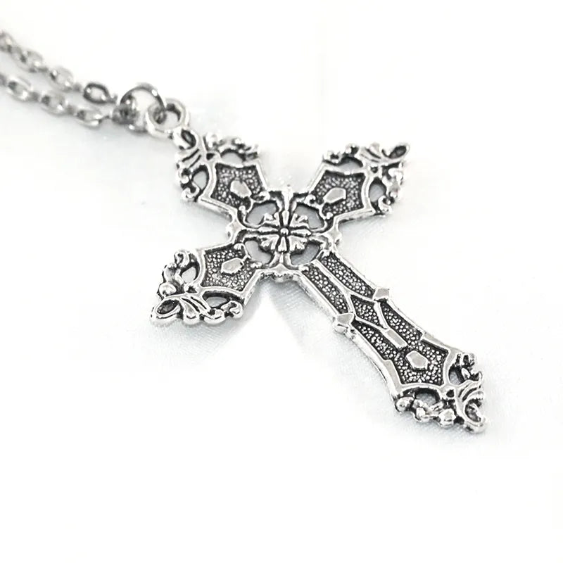 Y2K Vintage Cross Necklace