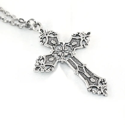 Y2K Vintage Cross Necklace