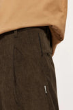 Polyester High-waist Pants