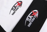 Retro Star Embroidery Sports T-shirt