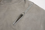 Y2K Streetwear Retro Zipper Casual Hooded Sweatshirt
