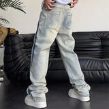 Luxury Retro Vintage Baggy Hip Hop Jeans