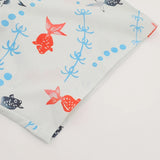 Golden Fish Graphic Hawaiian Short Shirt