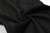 Solid Color Retro Dark Loose Wide Leg Jeans