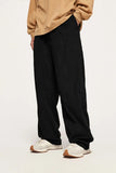 Polyester High-waist Pants