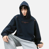 Vintage Heavyweight Embroidered Oversized Hoodie